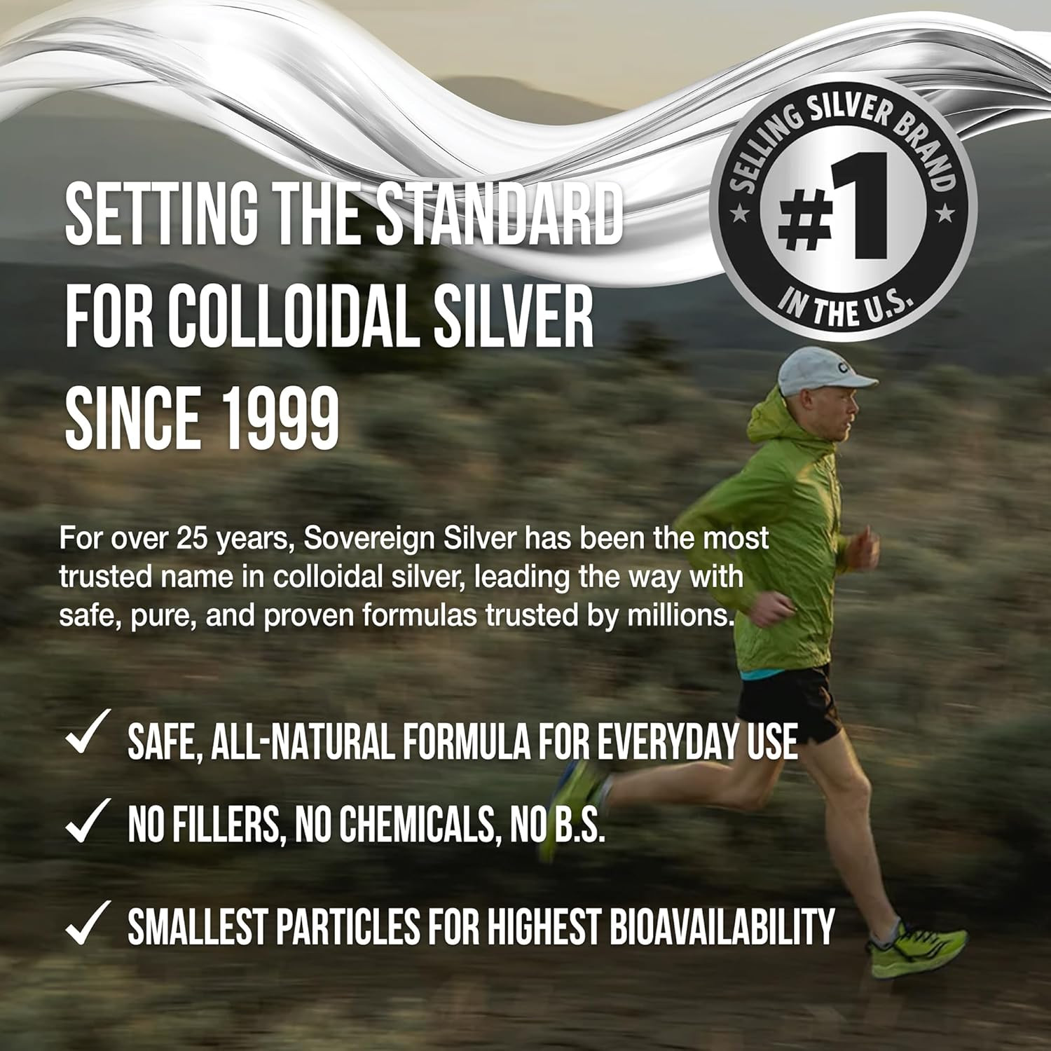 Immune Support – Colloidal Silver Hydrosol, 4 Fl Oz