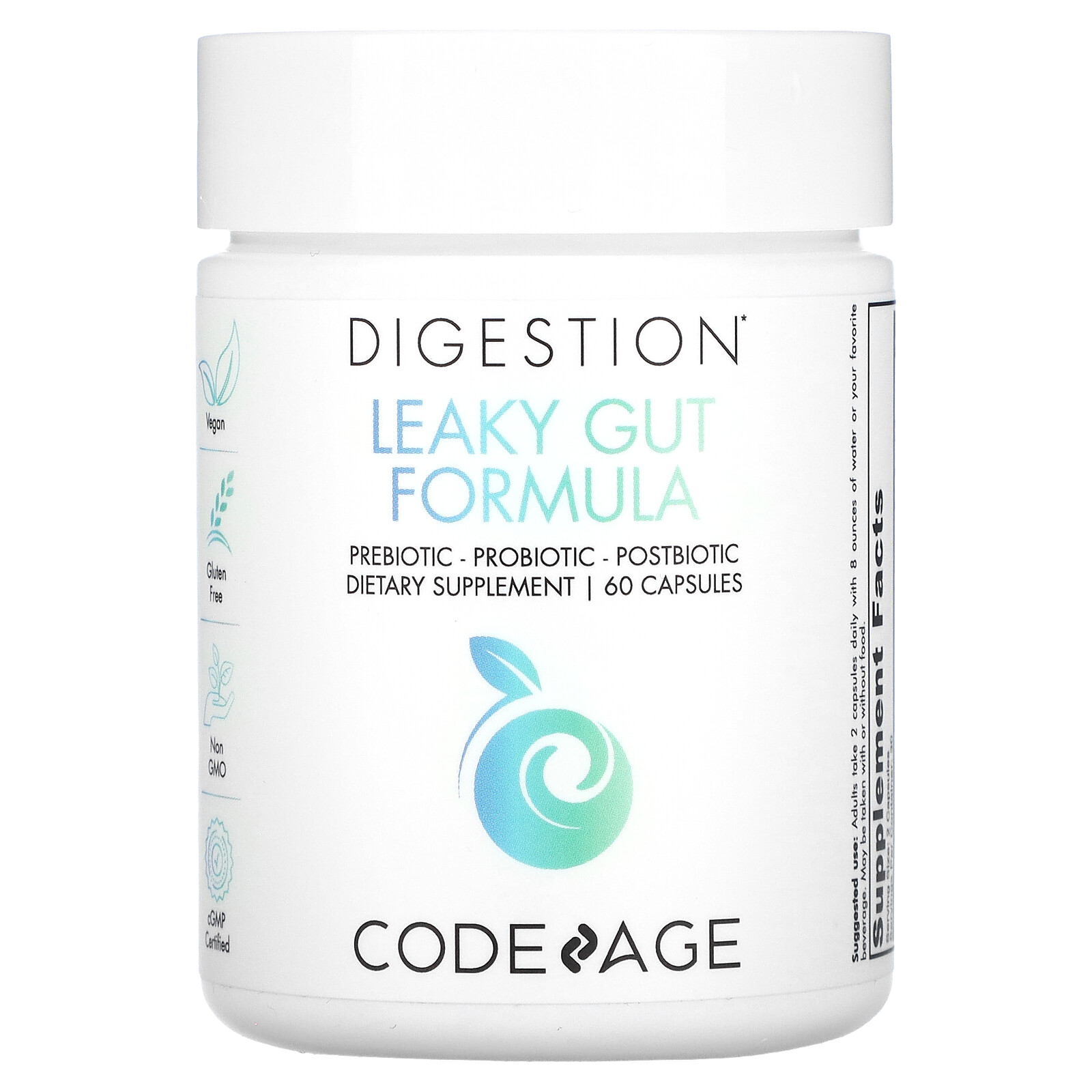 Digestion, Leaky Gut Formula, 60 Capsules