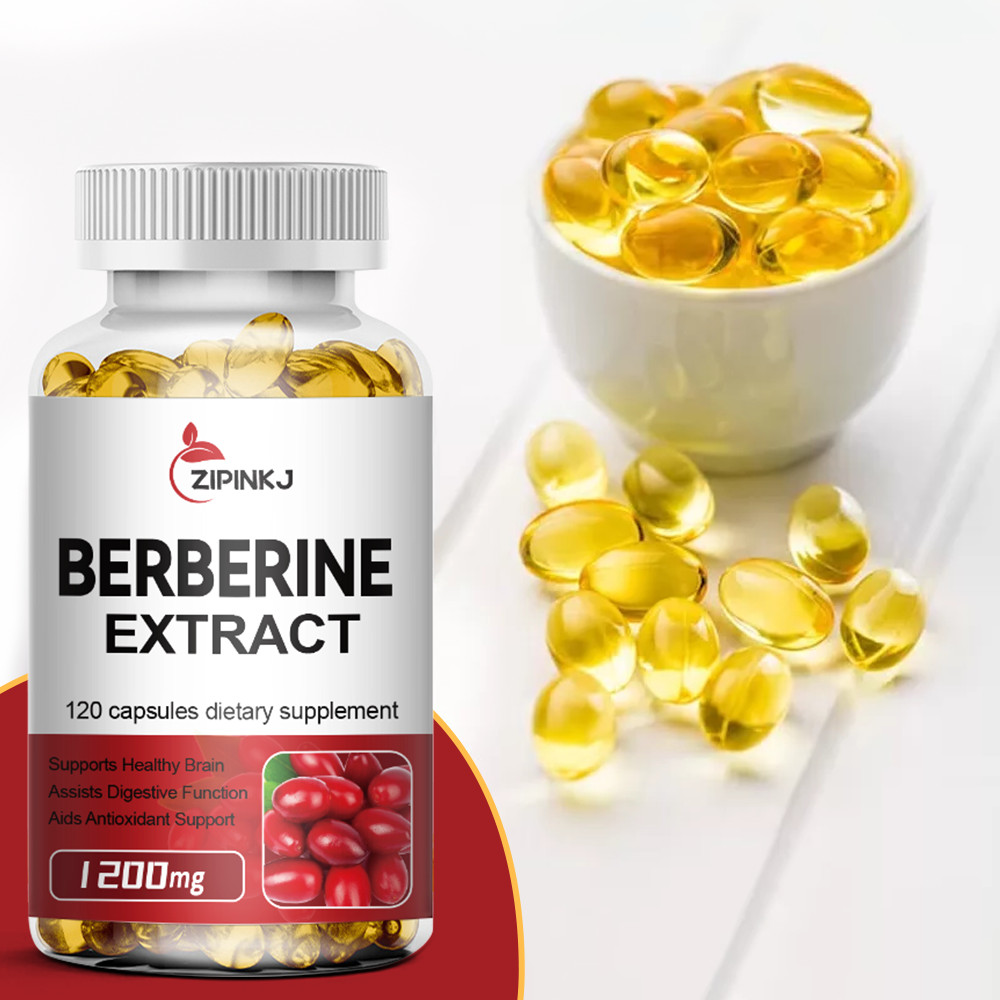 High Potency Berberine HCL 1200mg | Cholesterol & Glucose Balance Pills