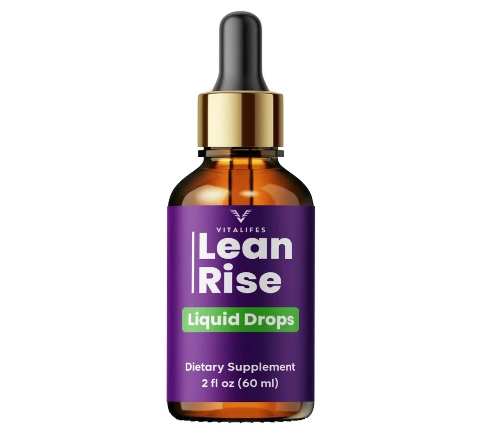 (2 Pack) Lean Rise Drops Natural Health & Fitness Formula Lean Rise 60ml