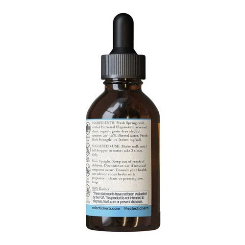 Horsetail 2 Oz with Alcohol By Eclectic Herb