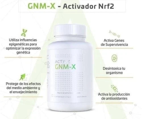 ACTIVZ GNM-X – Nrf2 Activator for Genetic Cellular Defense and Well-Being 3Pack