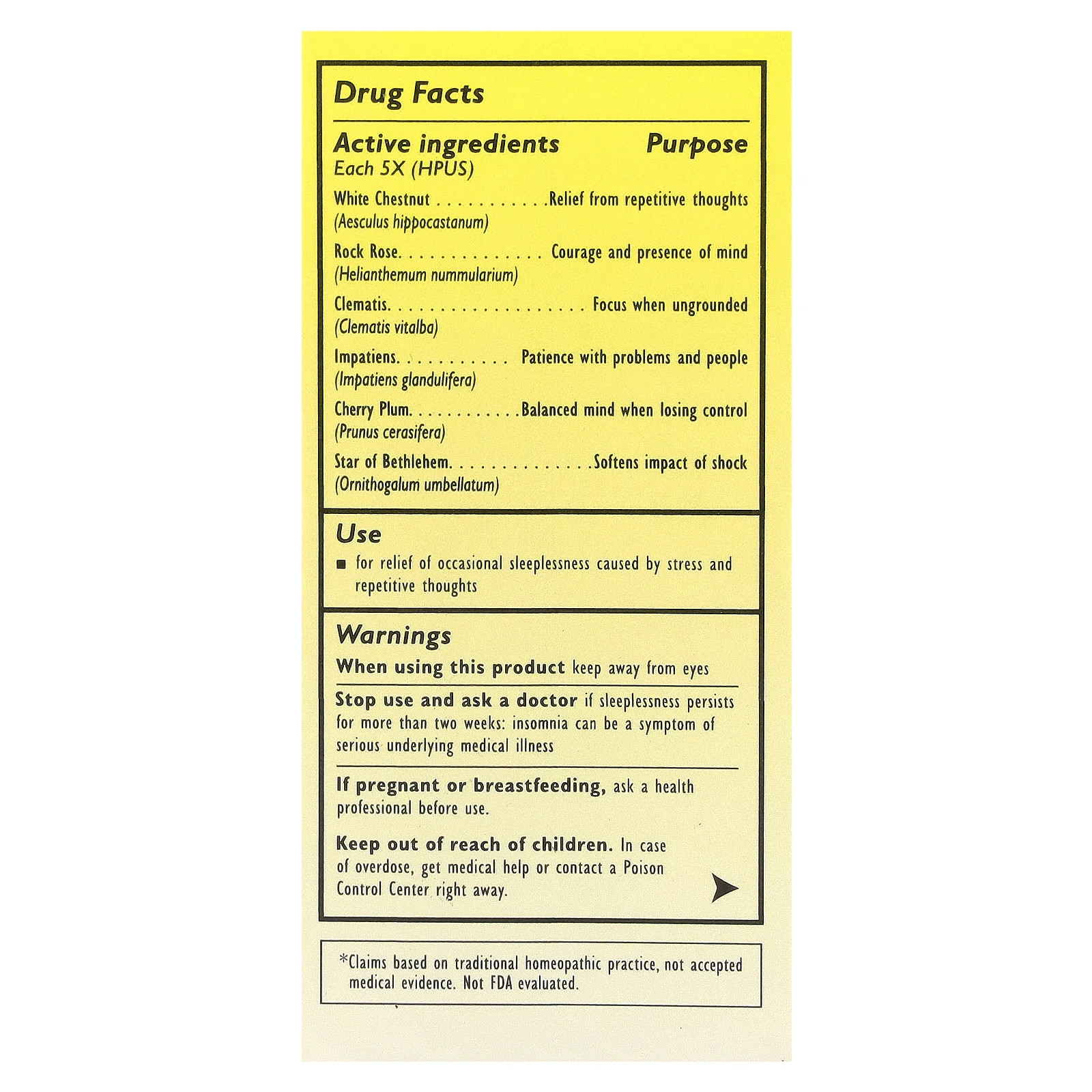 2 X Bach, Rescue Sleep� Spray, 0.7 fl oz (20 ml)
