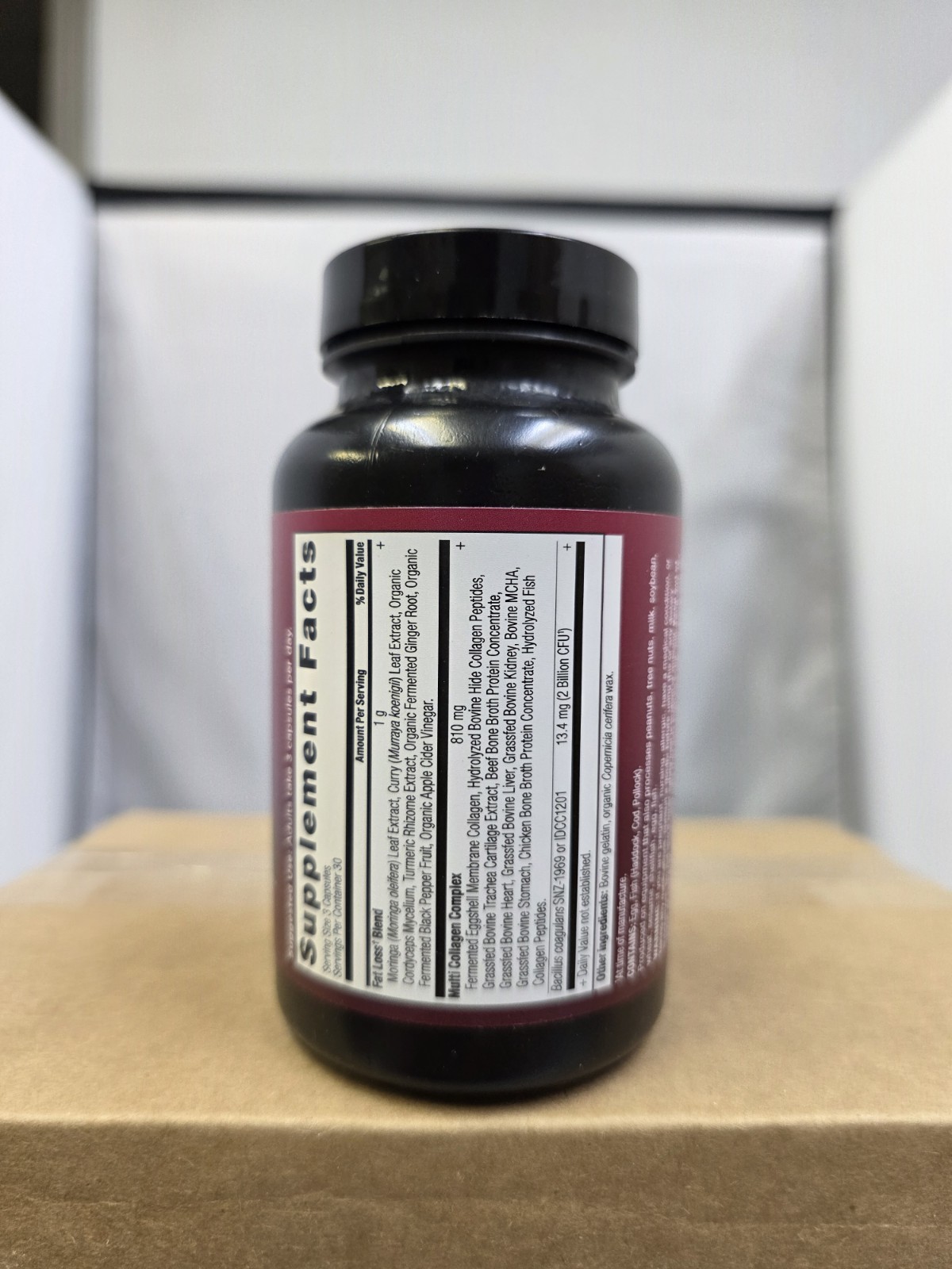 Ancient Nutrition Multi Collagen Advanced LEAN 90 Caps Breaks Down & Burns Fat