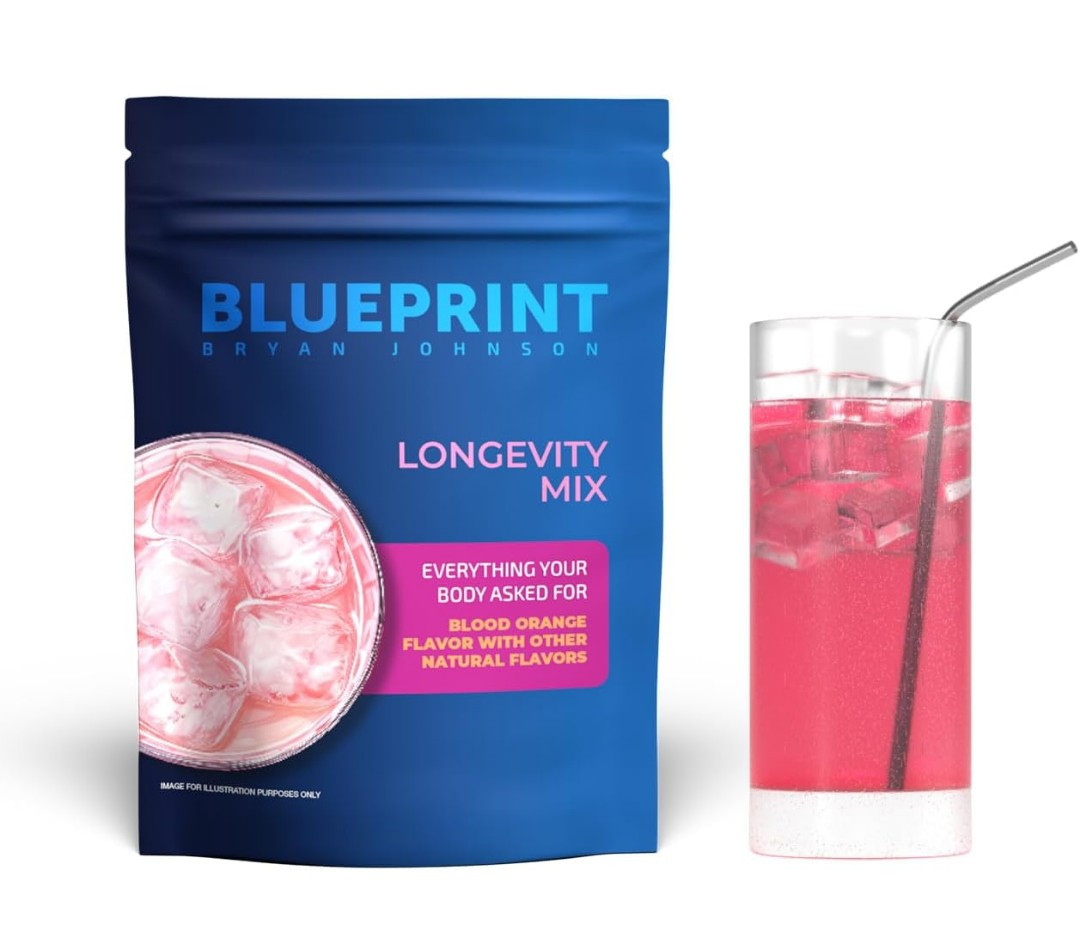 Blueprint Bryan Johnson Longevity Mix – Muscle Builder & Recovery Supplement – P