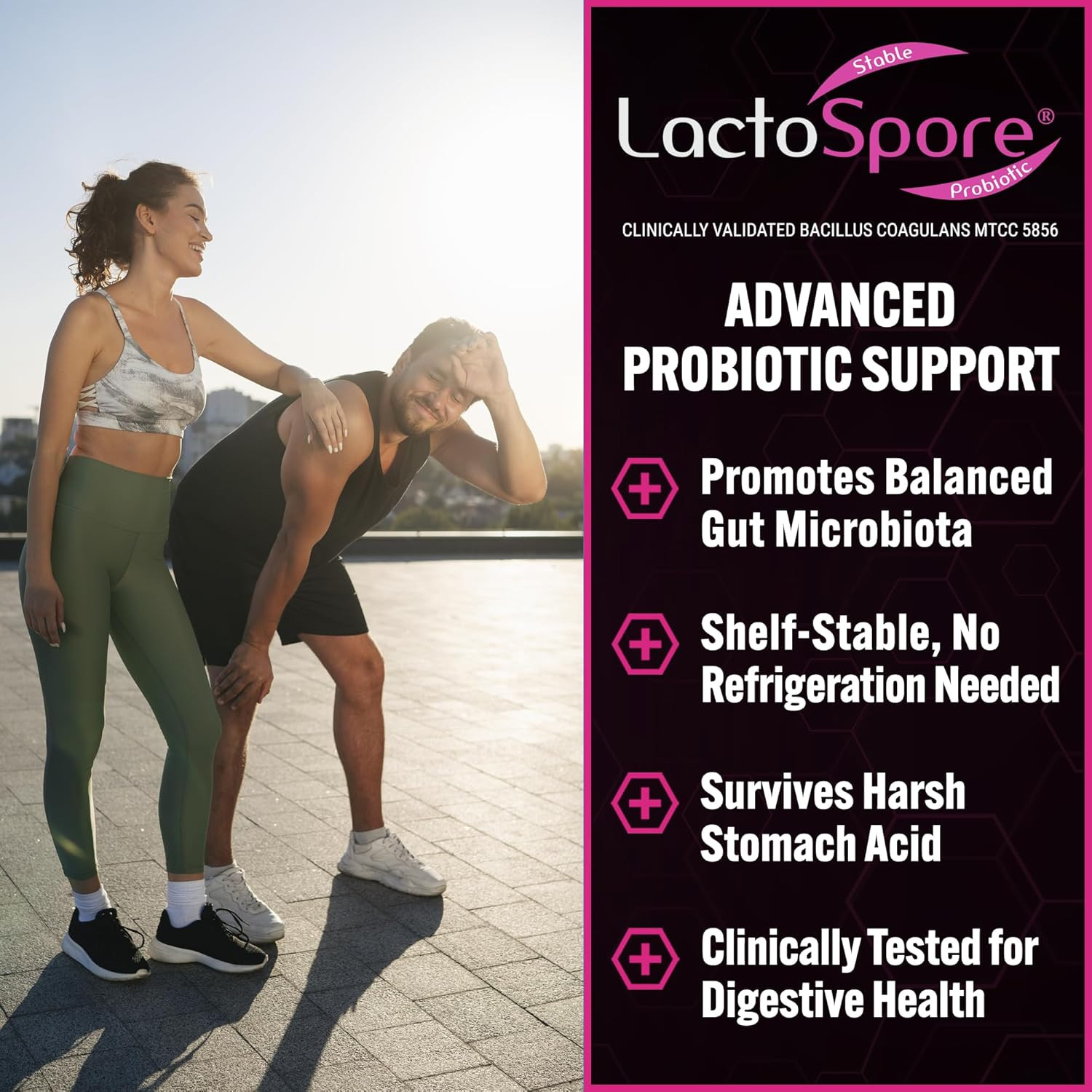 Symbiont GI, Zinc Carnosine & Shelf Stable Probiotic, Digestive Enzyme Supple…