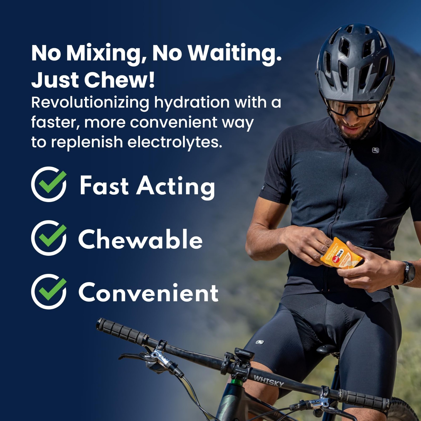Electrolyte Chewable Tablets – Fast-Acting Hydration, Mixed Berry Flavor, 60 Cou
