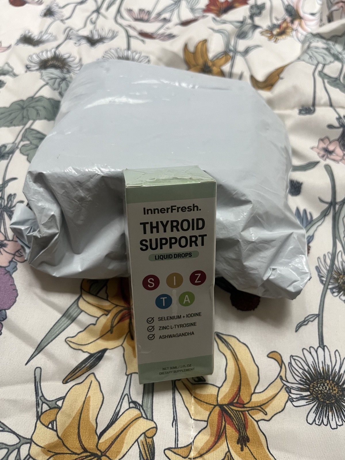 InnerFresh Thyroid Support Liquid Drops 30 ml- new sealed- lot of 3