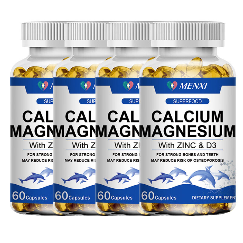 Magnesium, zinc and vitamin D3 Capsule | Supports bones, muscles, heart, nerves