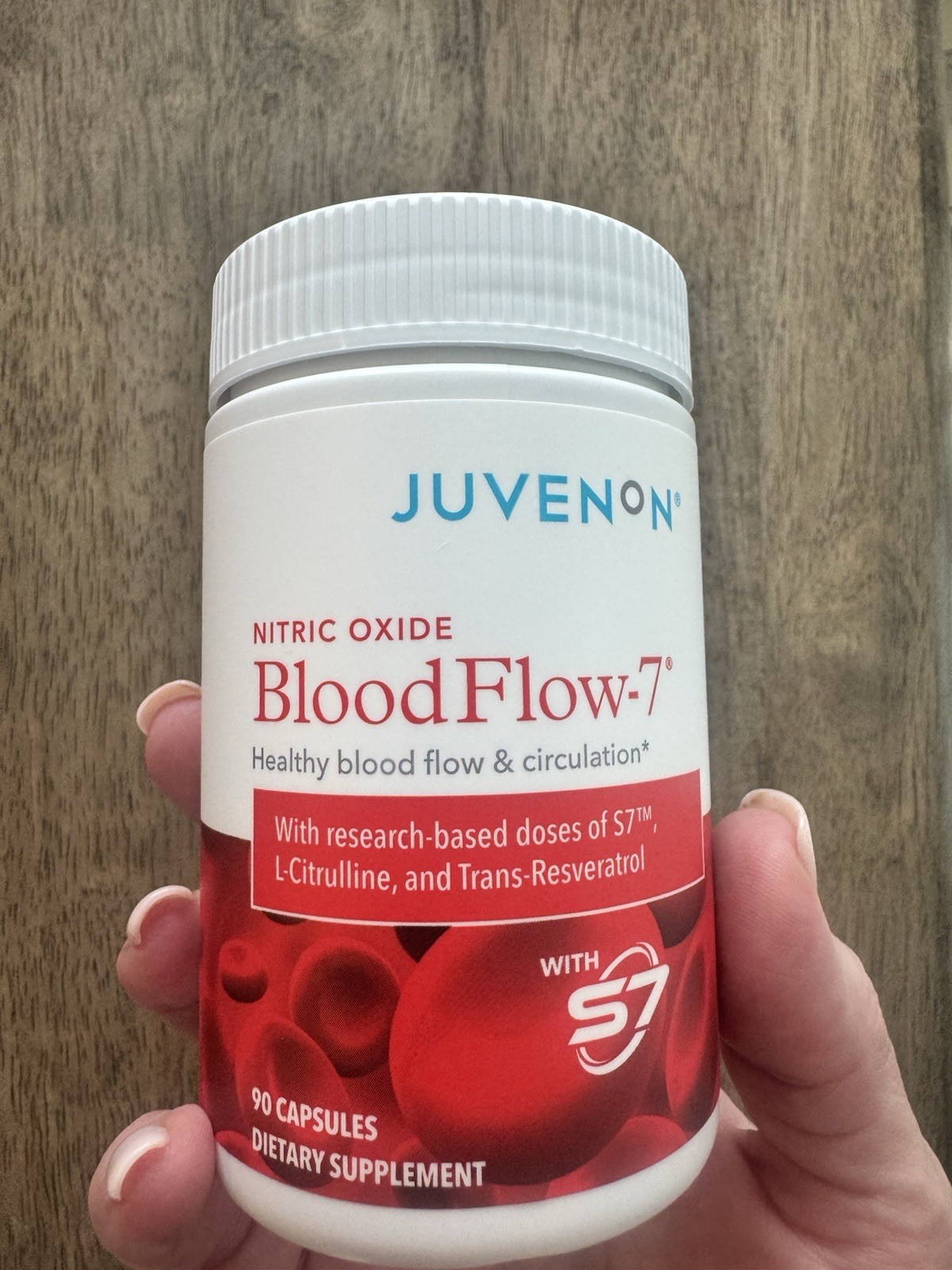 Juvenon BloodFlow-7 Nitric Oxide Supplement with Nitrosigine