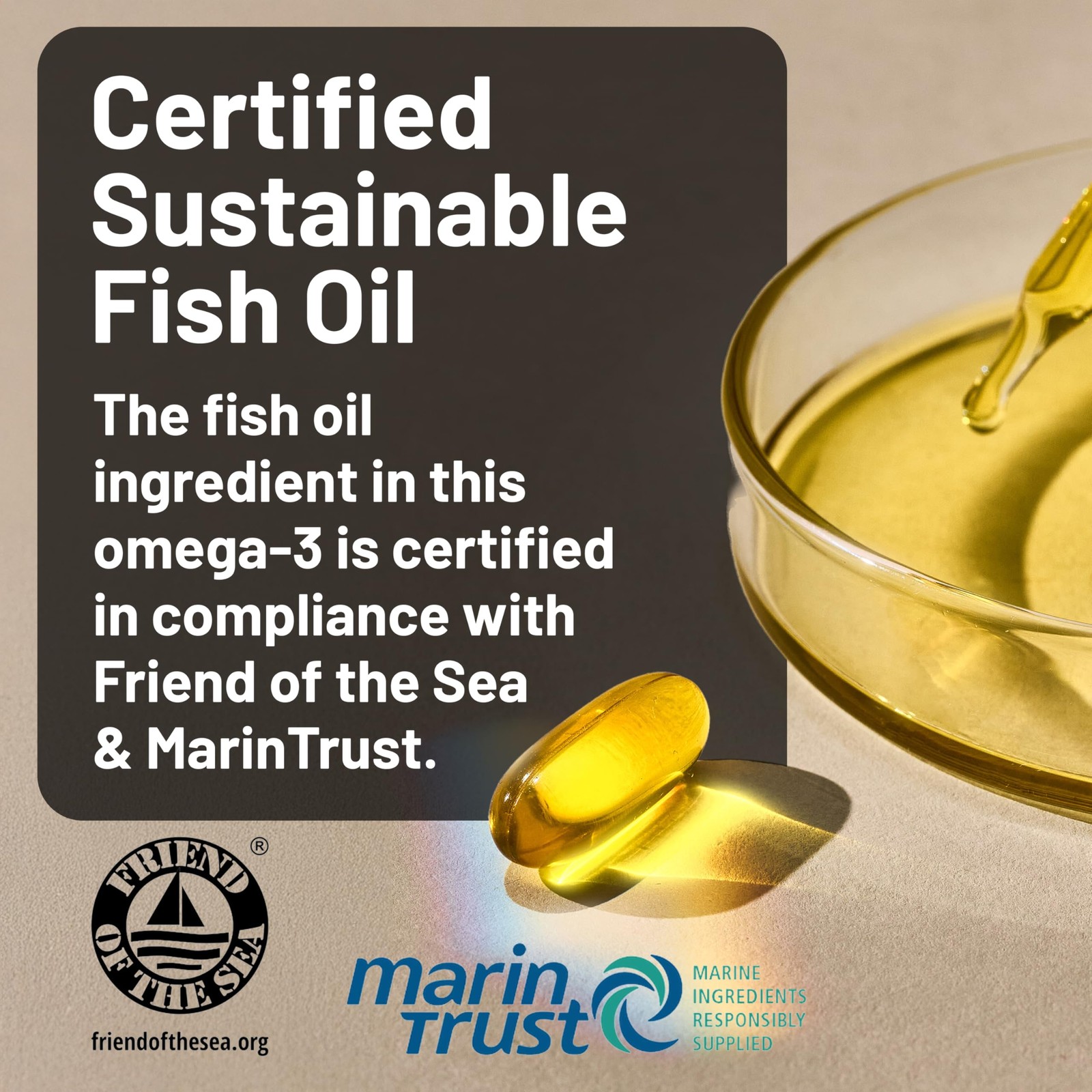 Ultra Omega 3 Fish Oil 2200 mg – 1300 mg – Triglyceride Form – Lemon Flavor -…