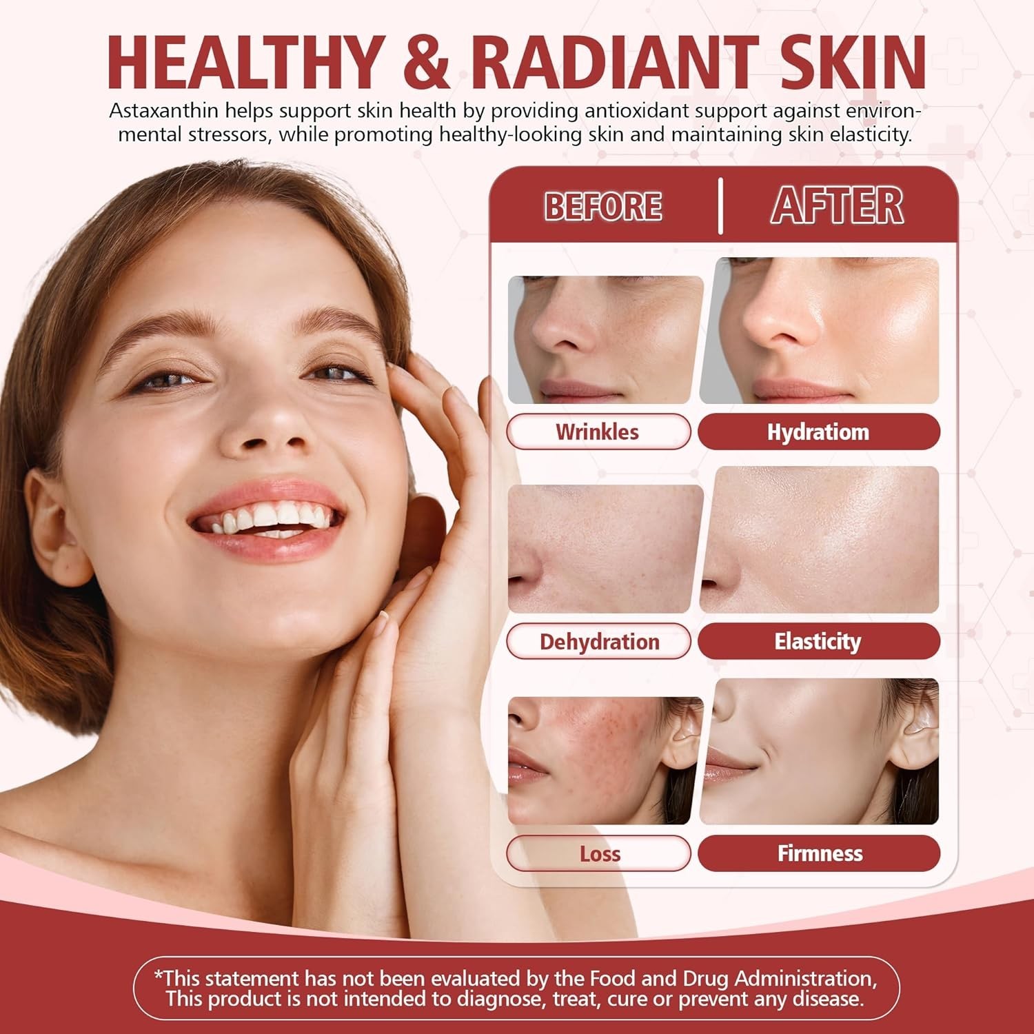 Astaxanthin 12mg Remedy, 6 Supply of 180 Softgels for Antioxidant Support