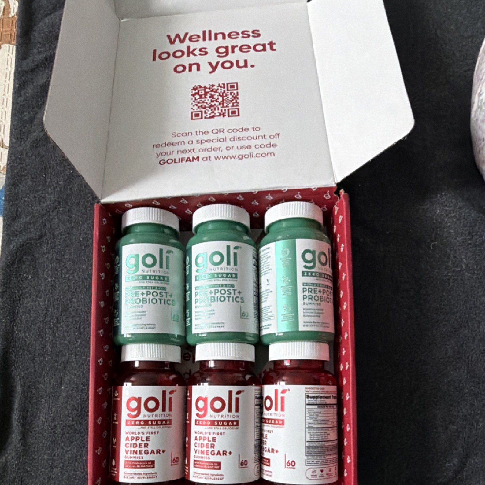 GOLI – Supergreens Gummies 60 Count Dietary Supplement New
