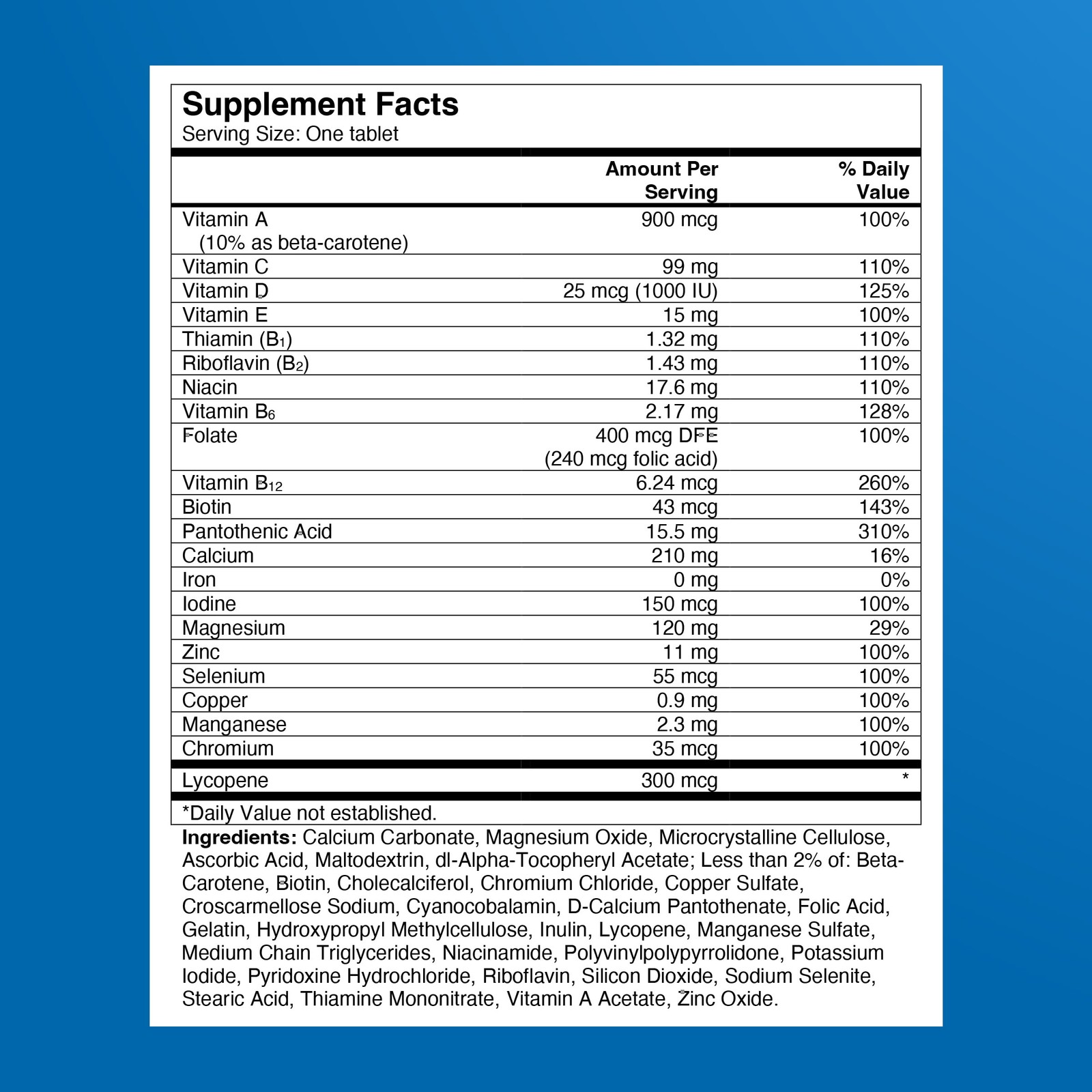 One A Day Mens Multivitamin 200 Count Daily Vitamins with Vitamin D & Zinc