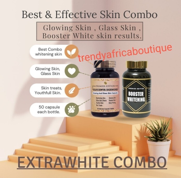 2n1 Combo glucenta Diamond & Booster whitening 💯 satisfaction. BEWARE OF FAKE