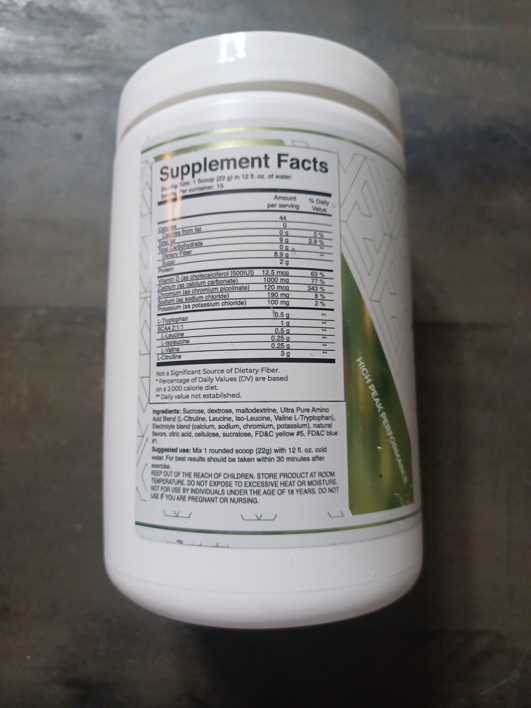 Supreme Alpha Lean Recovery For Women 330g Lemon Lime