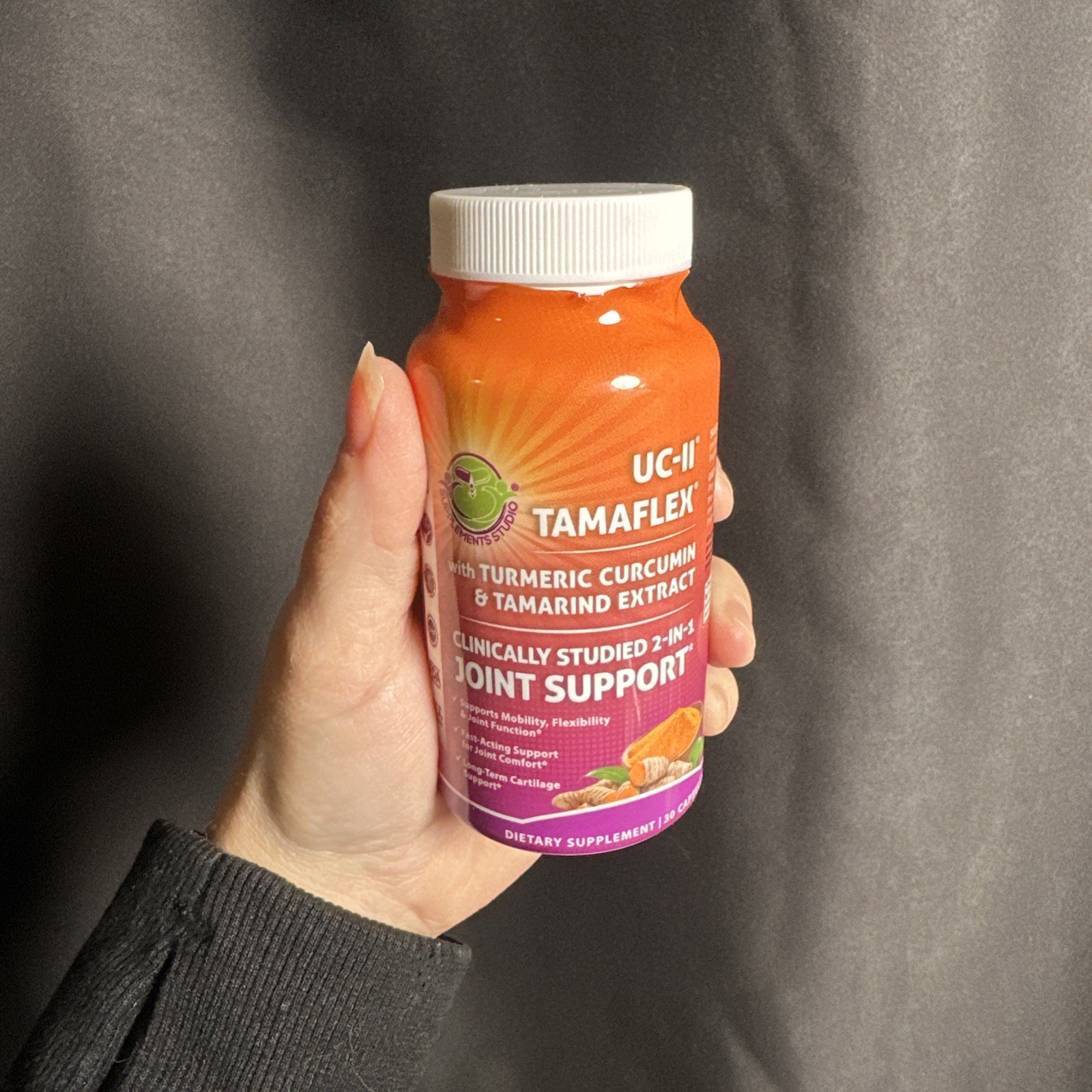 Tamaflex Joint Support Supplement w UC-II 30 Capsules -1 per serv EXP 9/27 NEW
