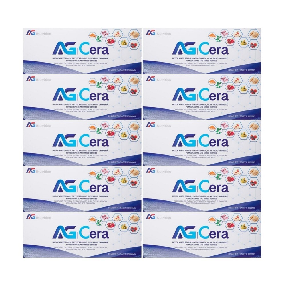 1-10 Packs AG Cera Stem Cell Anti Aging STC30 AG Nutrition Wrinkles Skin Health