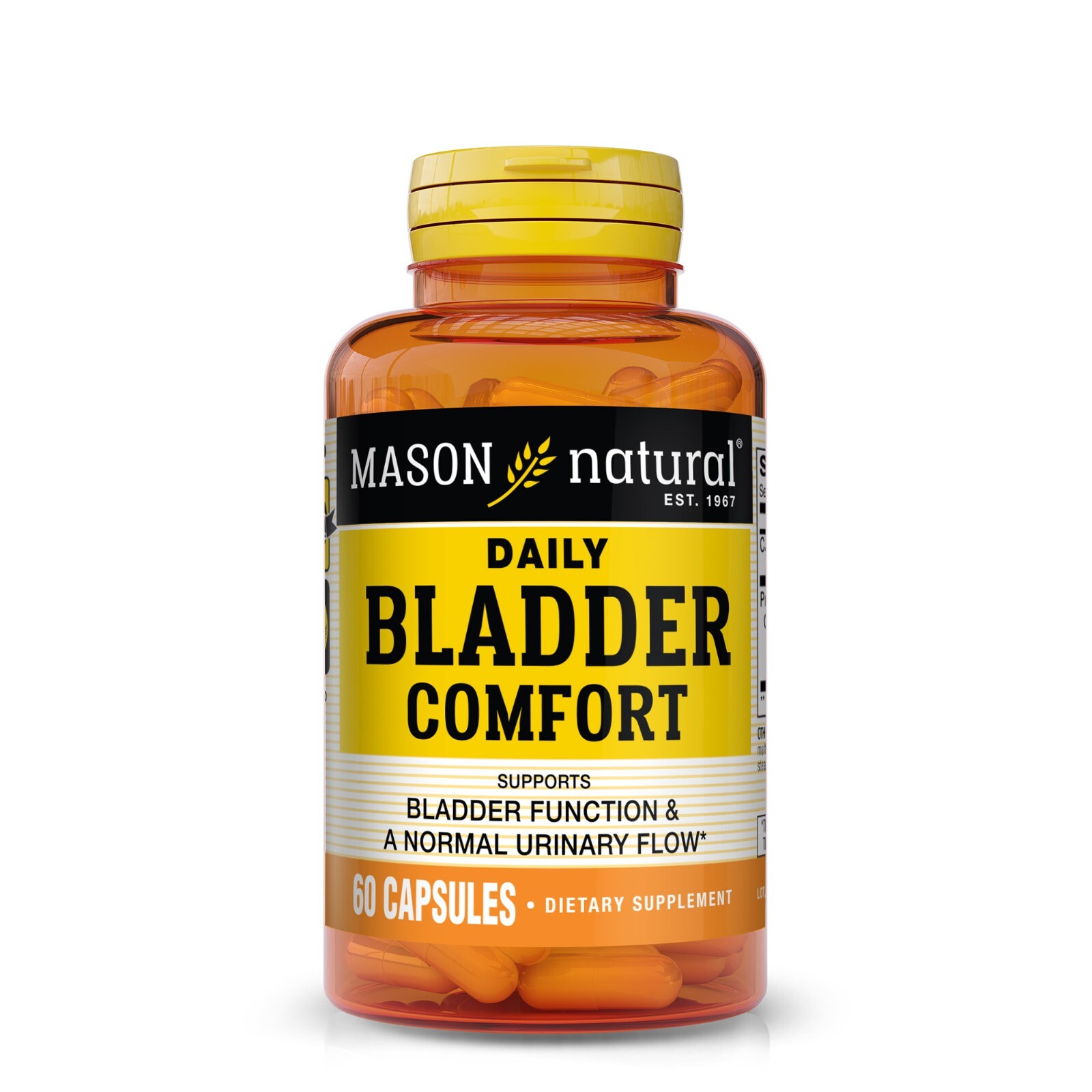 Mason Natural Daily Bladder Comfort – Urinary Control and Urgency, 60 Capsules