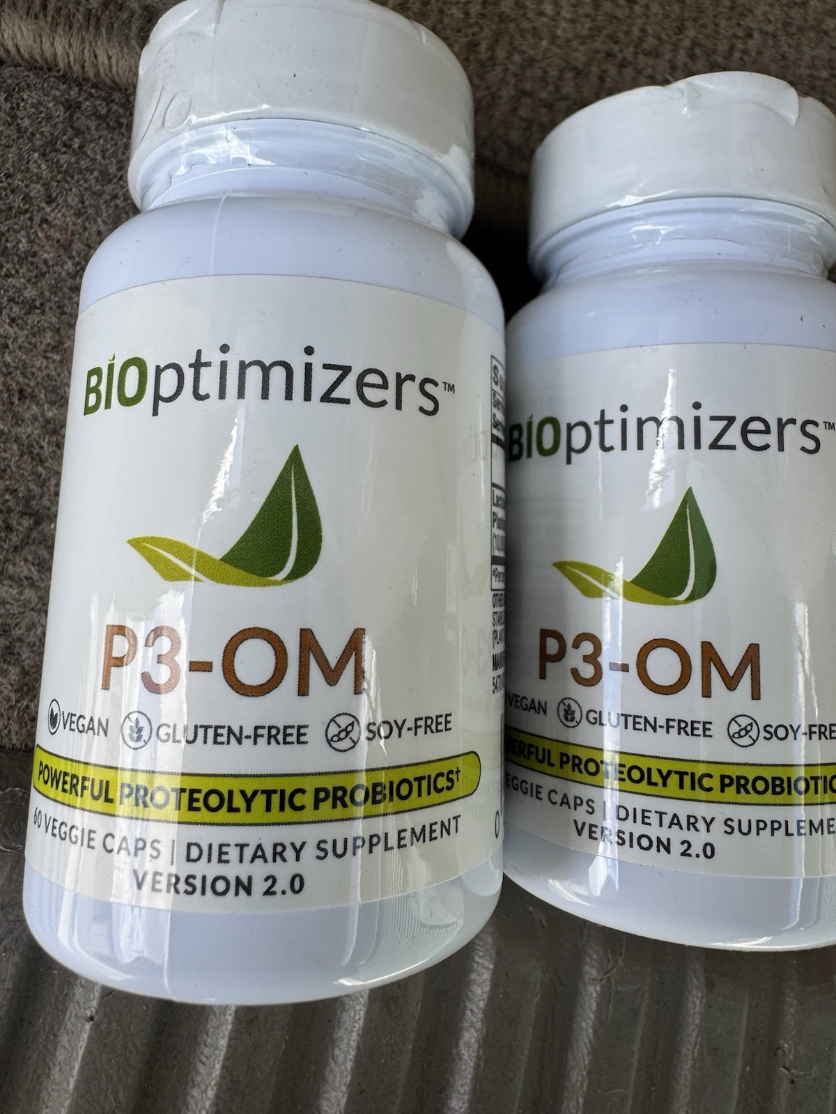 BIOptimizers Probiotic – P3-OM Veggie Caps 120 Total Caps Version 2.0