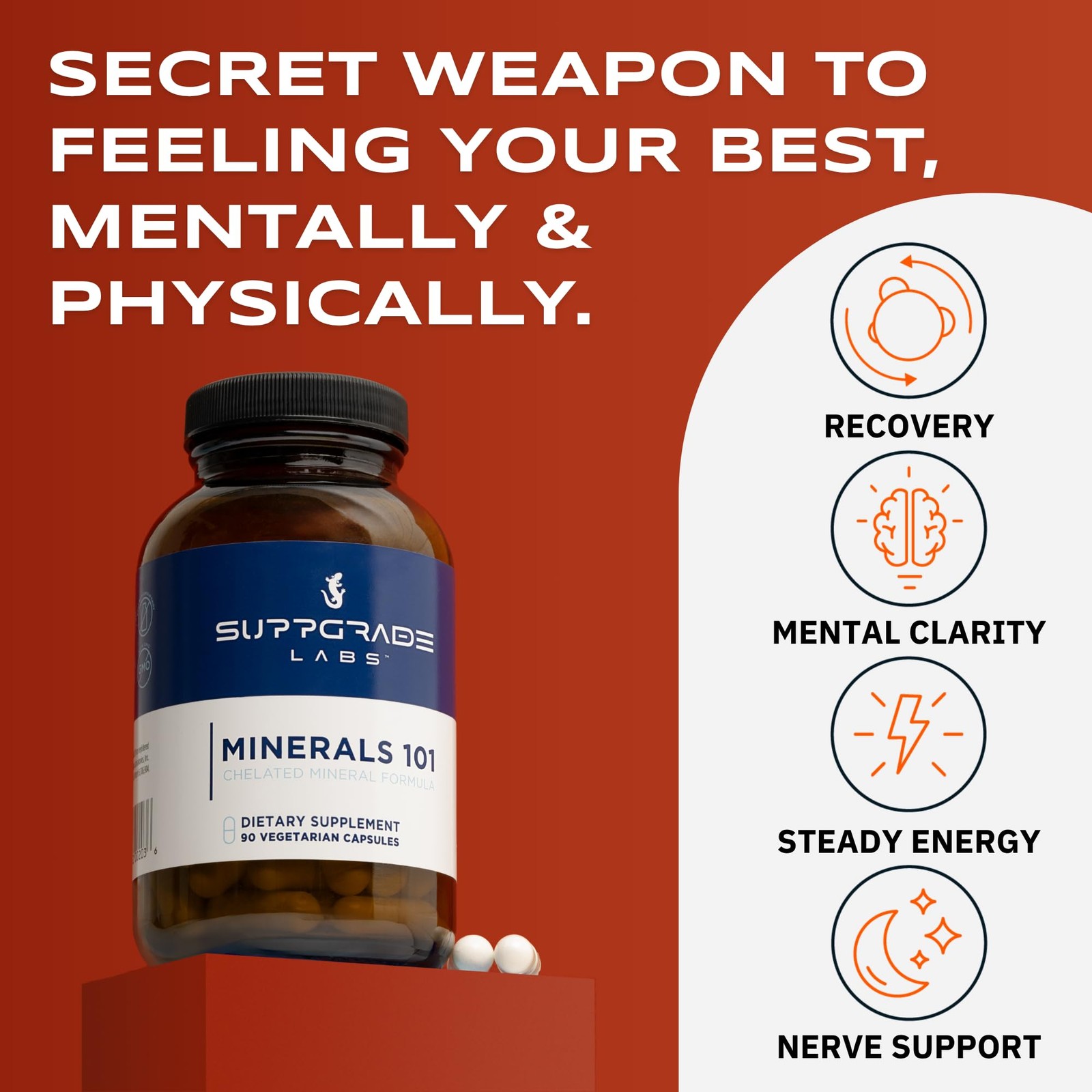 Minerals 101 by Dave Asprey | Daily Essential Mineral Support | Trace Mineral Su
