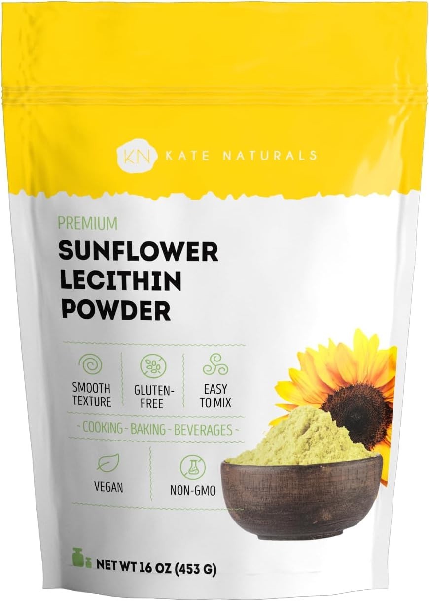 Smooth Texture Sunflower Lecithin Powder – Unflavored