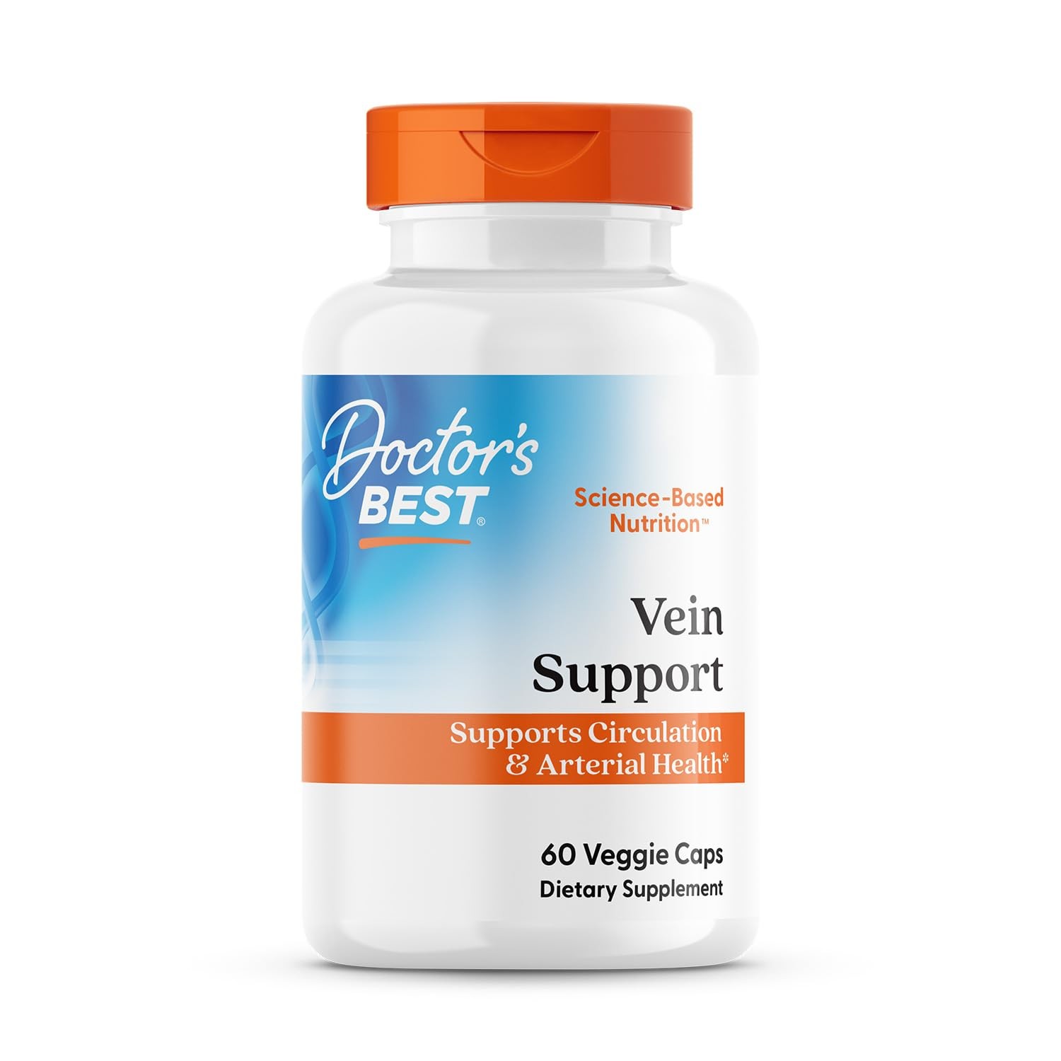 Doctor’s Best Vein Support Supplement – 60 Count (Pack of 1), No Color