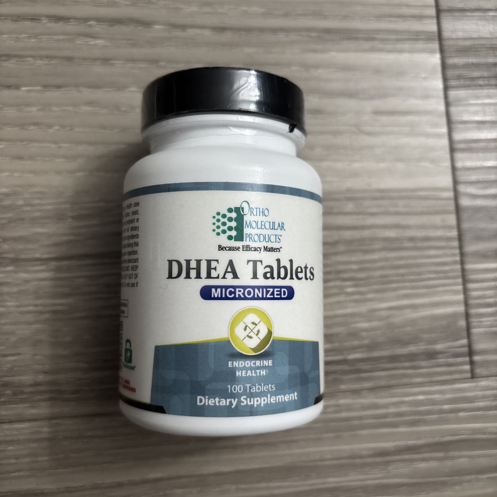Ortho Molecular DHEA Tablets (Micronized) 5mg – 100 Tablets Exp 09/26