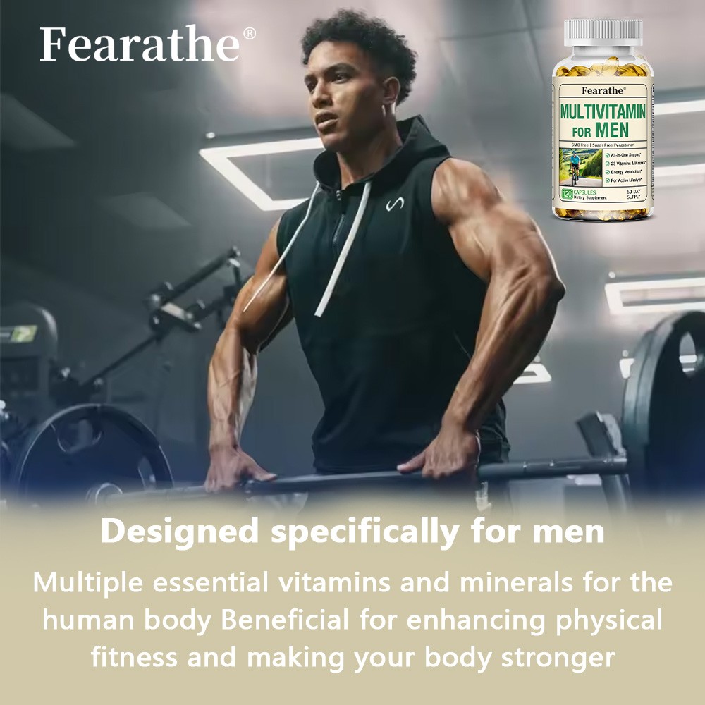 Multivitamin For Men Mens Promotes Prostate And Reproductive Health 30-120 Pills