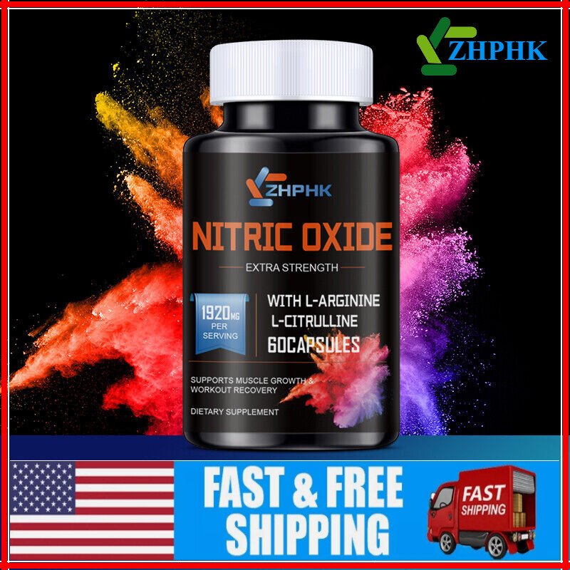 Nitric Oxide Booster Supplement for Blood Circulation and Flow,Endurance/Energy