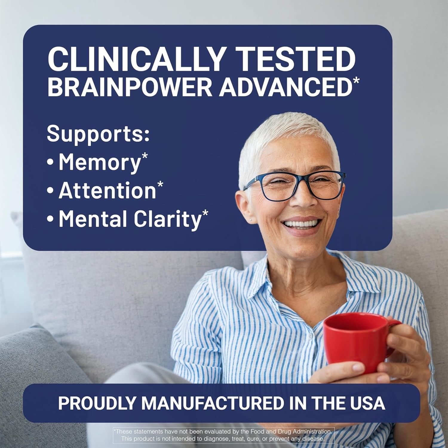 U.S. Doctors Clinical BrainPower Advanced Clinically Tested Memory Supplement…