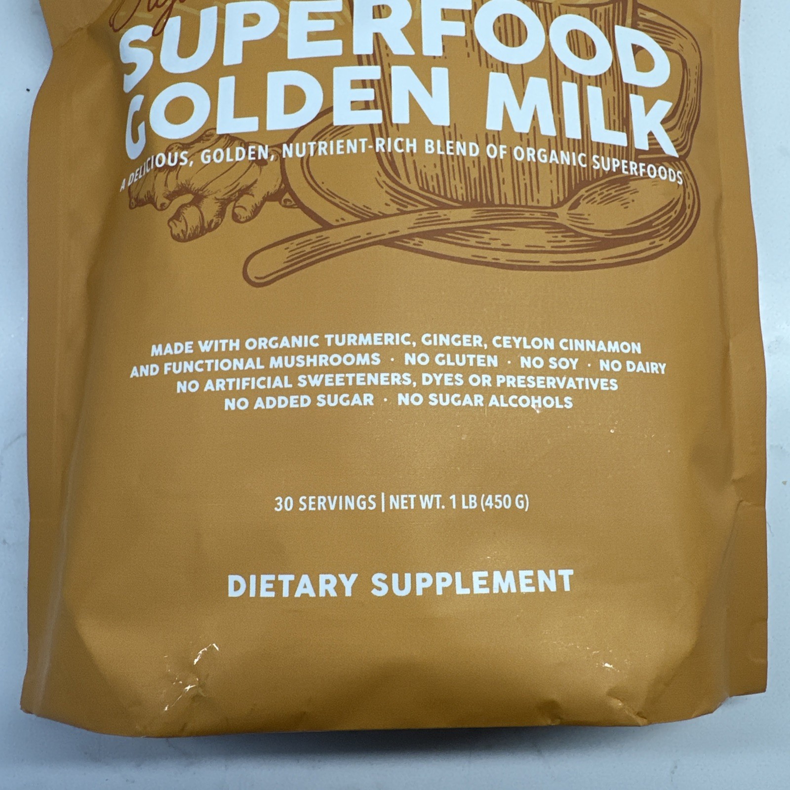 Paleo Valley Golden Milk Superfood Drink Powder Organic