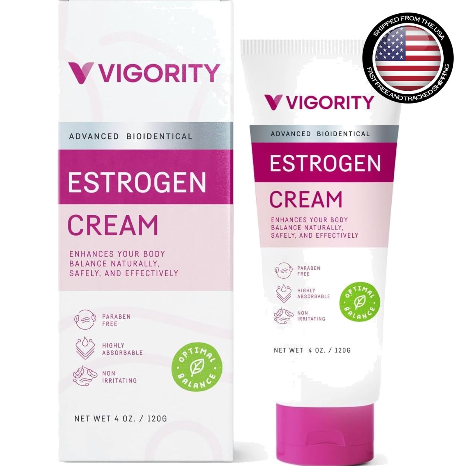 Coconut-Scented Estrogen Cream for Women – 4 Oz Menstrual & Body Balance Aid