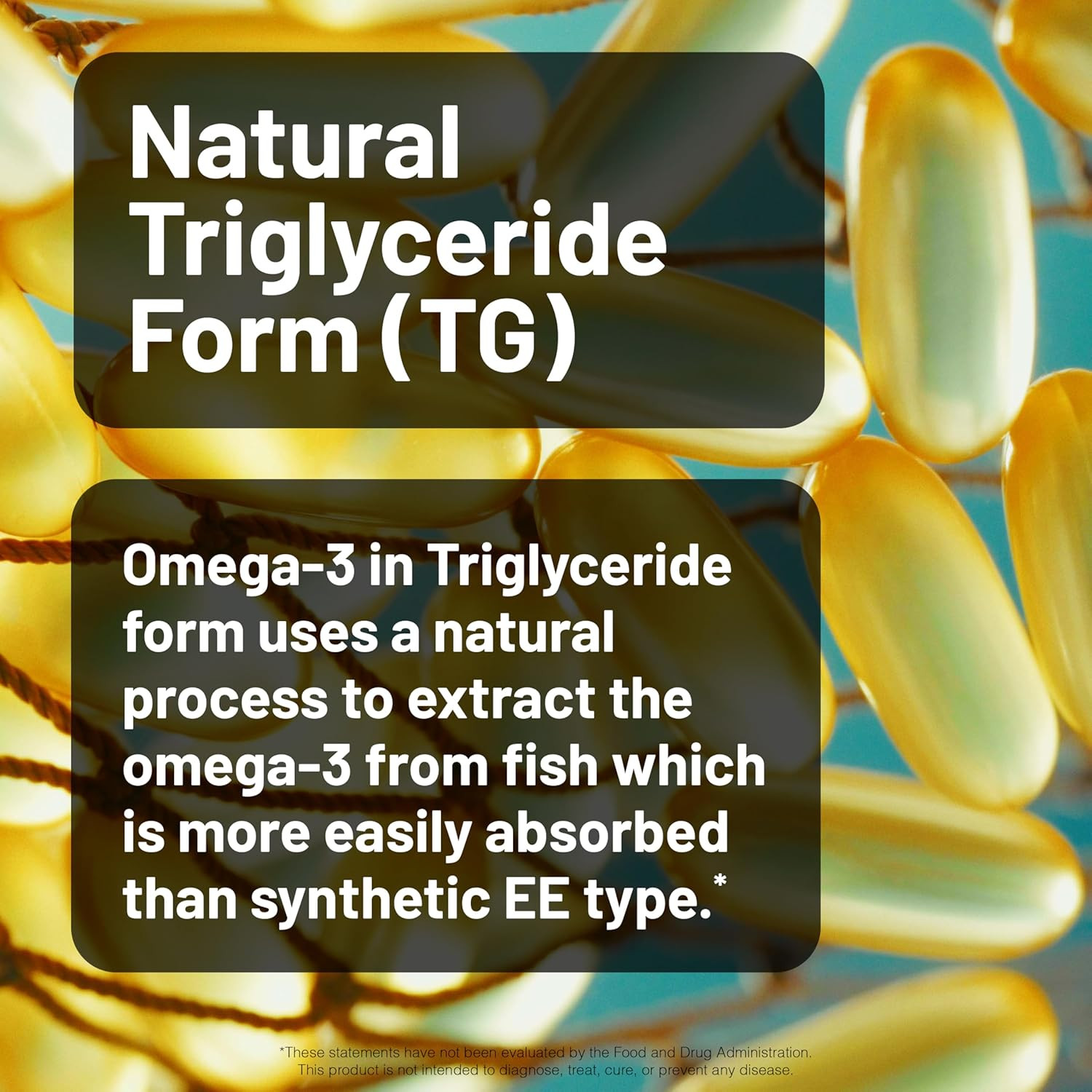 Ultra Omega 3 Fish Oil 2200 Mg – Equivalent to 1300 Mg Omega-3 – Triglyceride…