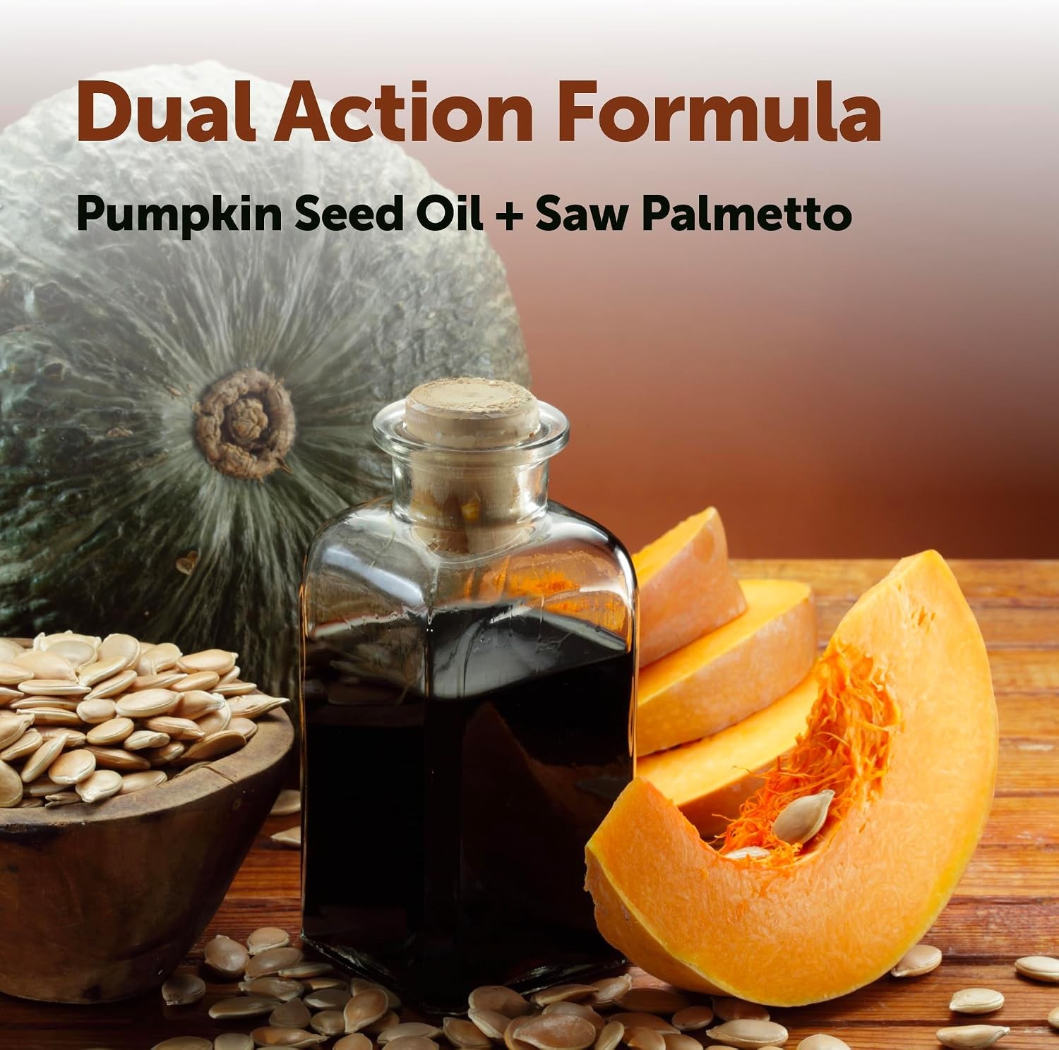 Micro Ingredients Pumpkin Seed Oil with Saw Palmetto,300 Softgels | Cold Pr