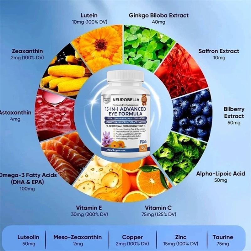 Neurobella 15 in 1 Advanced Eye Formula – 15 in 1 Eye Formula