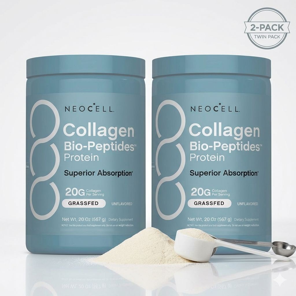 2 Pack NeoCell Protein Powder Supplement Shake Fitness Muscle Support Daily
