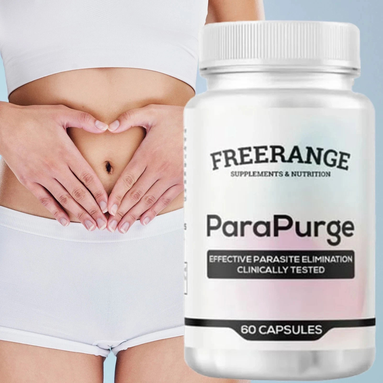 FreeRange ParaPurge Advanced Parasite Cleanser 60 Capsules Para Purge Free Range