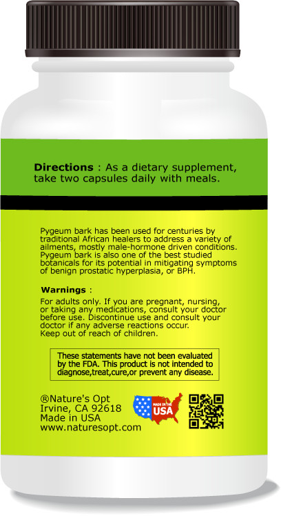 Pygeum, Used as Tonic for Prostate and Urinary Tract Maintenance