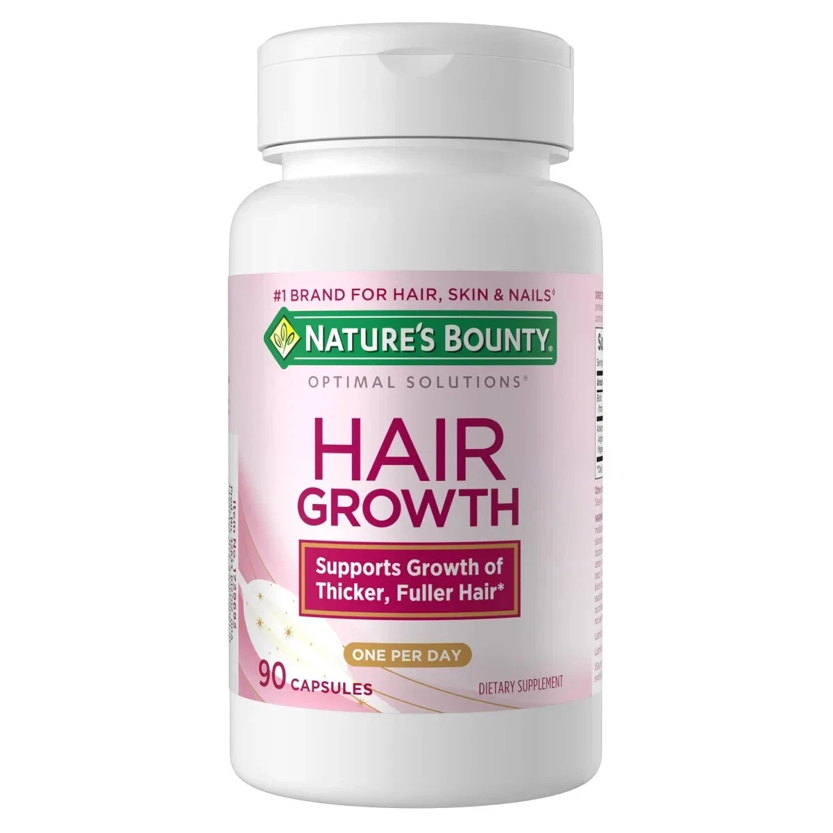 NEW Nature’s Bounty Optimal Solutions Hair Growth 90 Capsules – FRESH STOCK