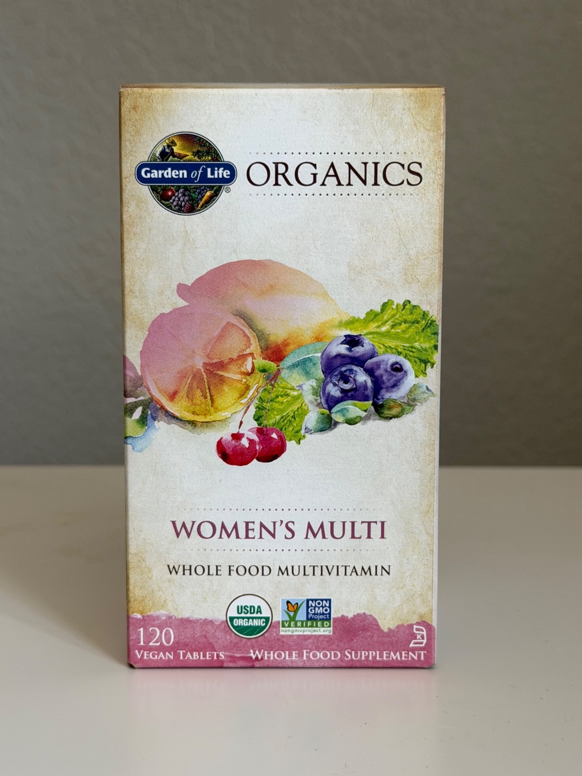 Garden of Life Mykind Organics Women’s Multivitamin (Pack of 120 Tablets)