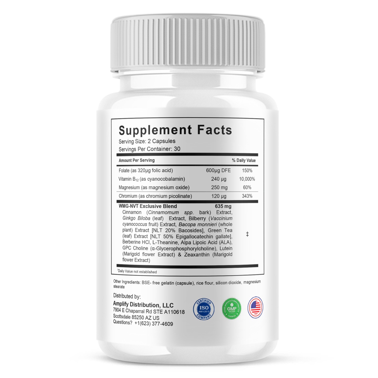Vasculife Blood Balance, Vasculife Advanced Blood Health (60 Capsules)