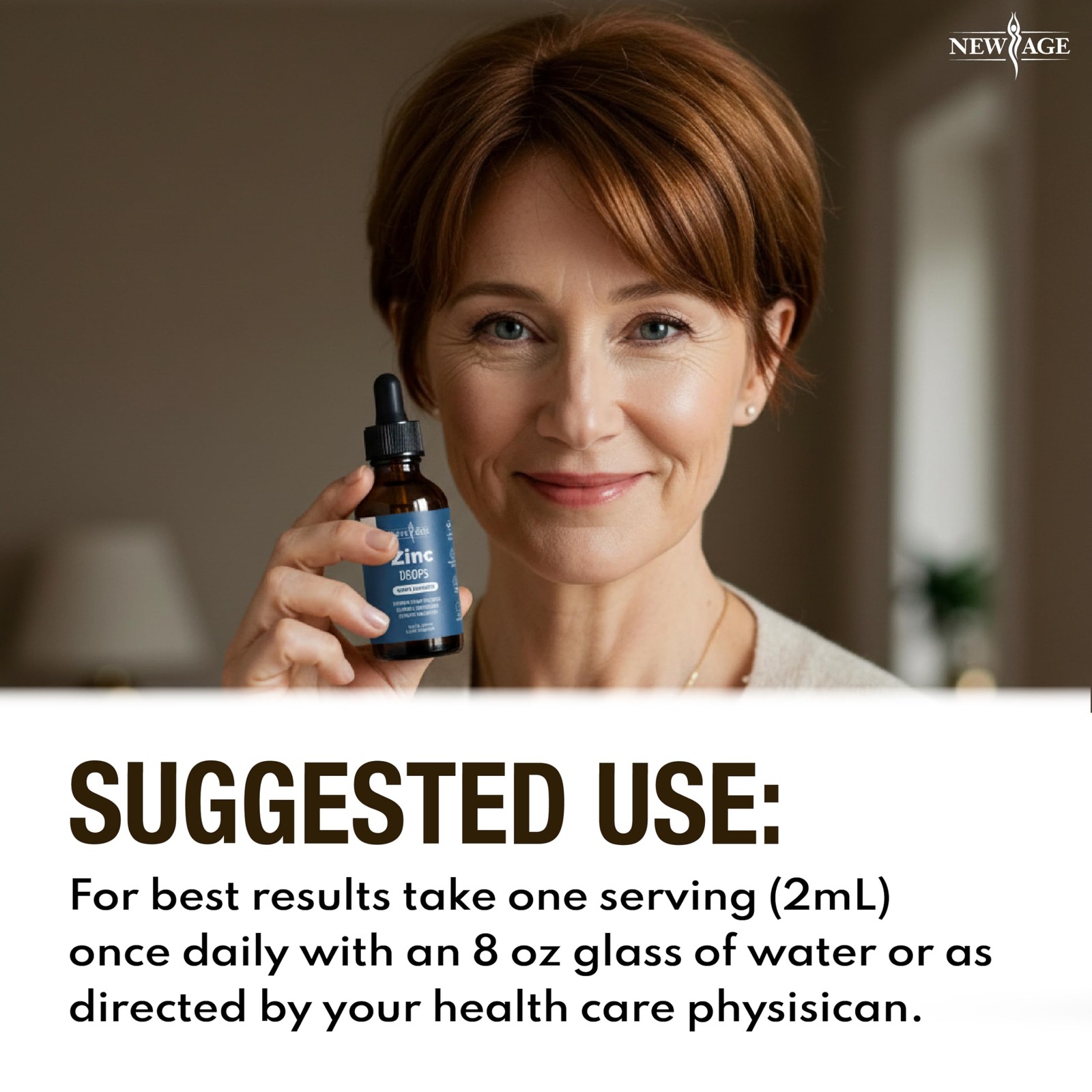 New Age Liquid Drops For All Ages By Age – For Immune Support Vegan 60