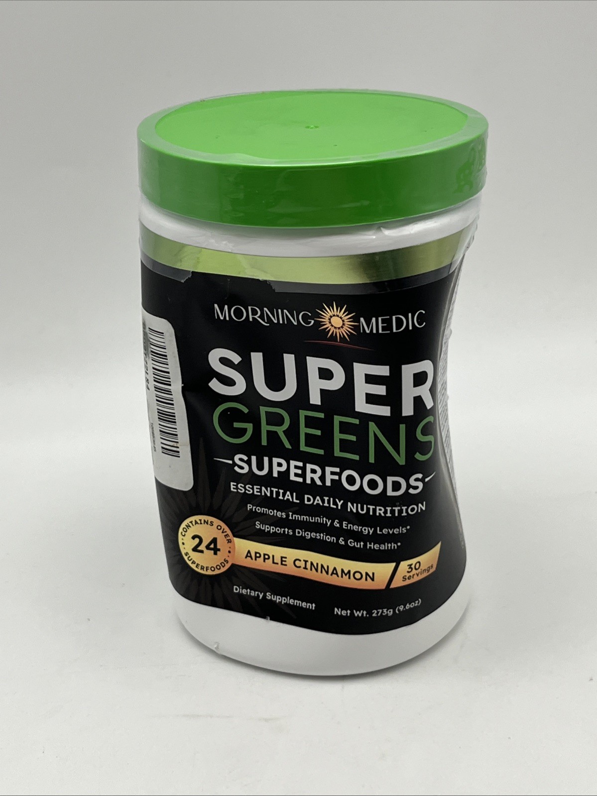 SEE PIC Morning Medic Super Greens Powder 9.6oz
