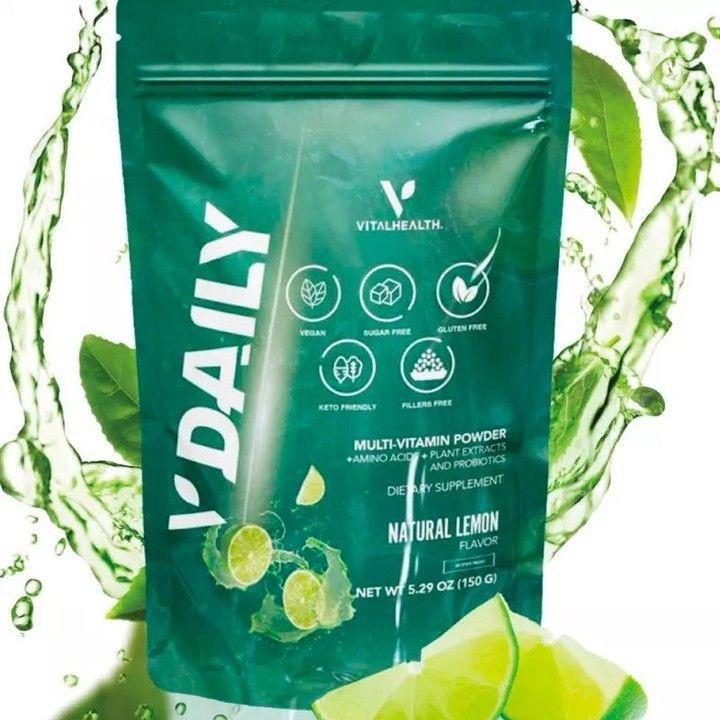 V-Daily VitalHealth Multi-Vitamin Powder Complete Nutrition Supplement