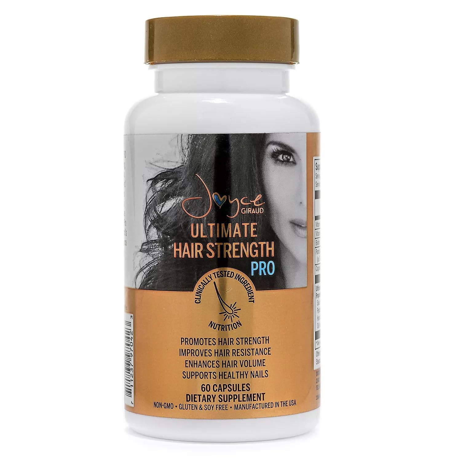 Joyce Giraud Ultimate Hair Strength Supplements 30-Day 1 Count (Pack of 60)