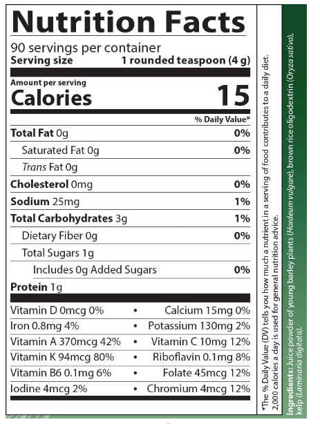 AIM Barley Life 12oz Green Superfood Supplement ***SHIPS DIRECT FROM AIM***