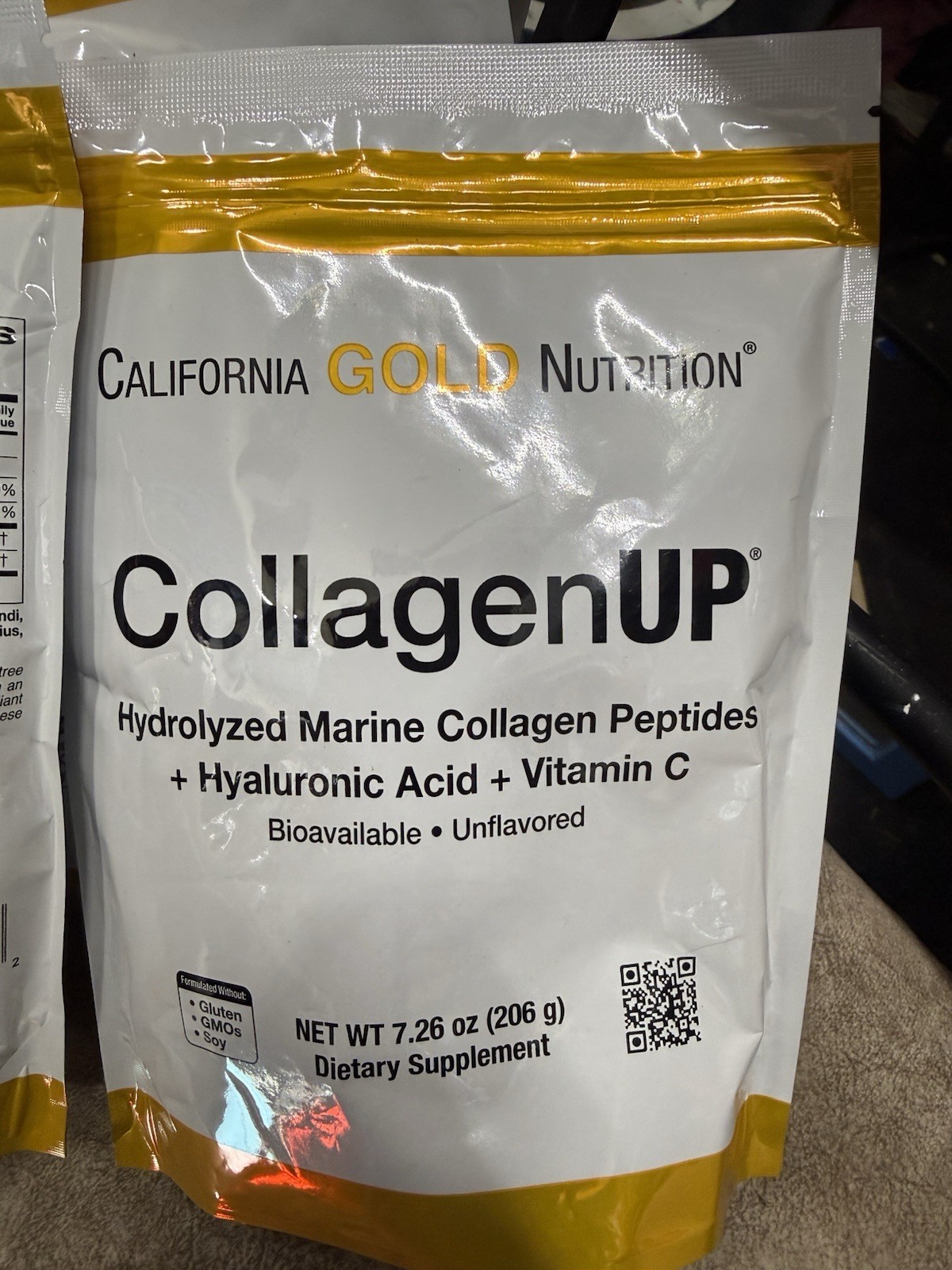 Collagen UP, Collagen Peptides with Hyaluronic Acid, Support for Healthy Hair,