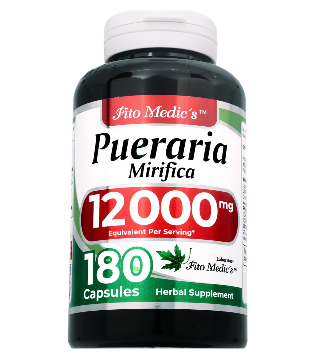 Pueraria Mirifica Capsules 12000mg – Breast Enlargement Female Estrogen Balance