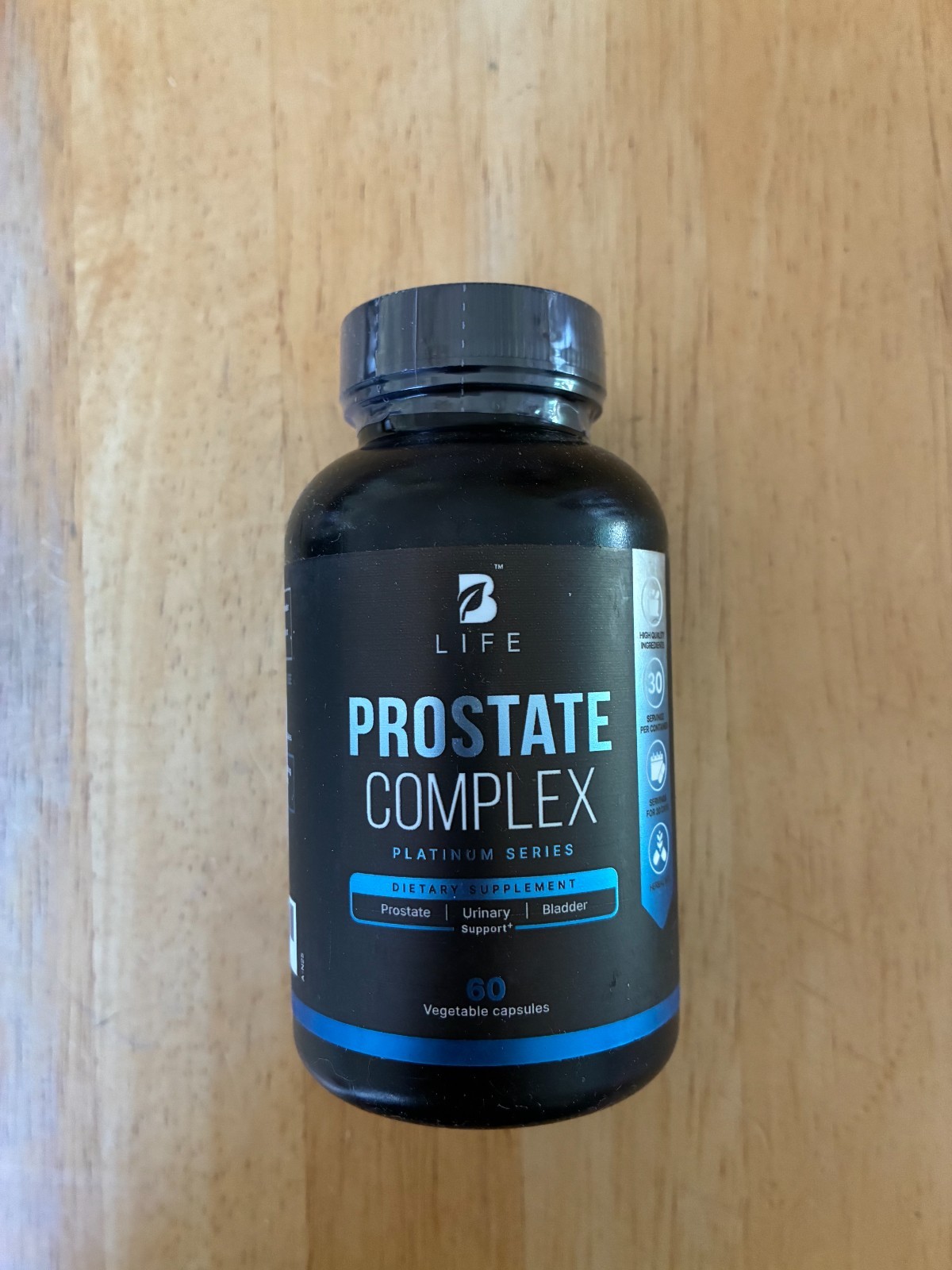 BLife Prostate Complex Men Urinary Bladder Health Saw Palmetto 60 Capsules
